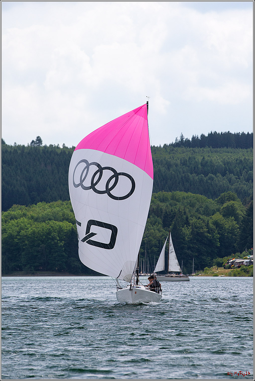 J70 - WOODLAND, 12.06.2021 Segelboot; Segeln; Woodland; Spinnaker; J70; Sorpesee; Sauerland